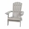 Flash Furniture Gray All-Weather Folding Adirondack Chairs, PK 4 4-JJ-C14505-GY-GG - alternate 8